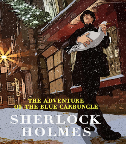 sherlock holmes blue carbuncle square