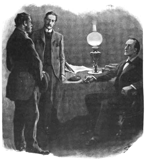 He said his name was Sherlock Holmes